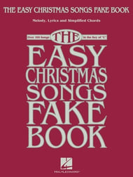 The Easy Christmas Songs Fake Book piano sheet music cover